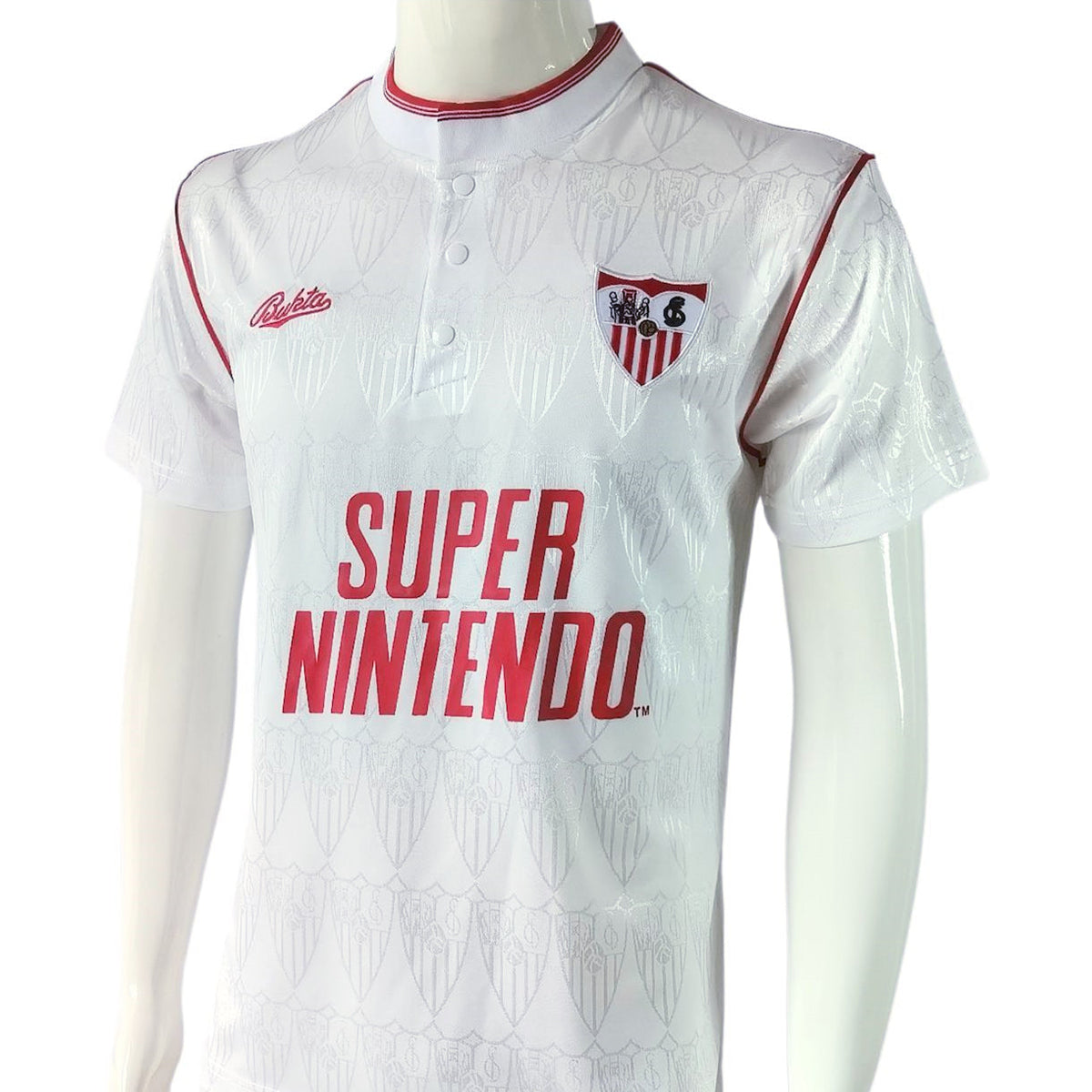 Camiseta Sevilla I 91/92 Hombre (Retro)
