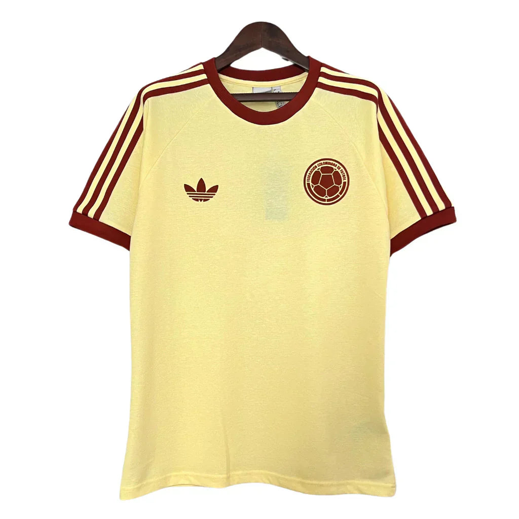 Camiseta Colombia Edición Iimitada Adidas Retro I 24/25 Hombre
