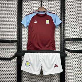 Kids Aston Villa Titular Kit 2024/2025