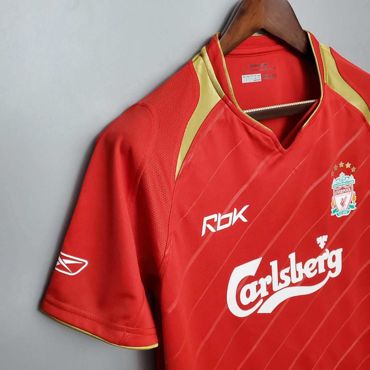 LIVERPOOL I 2005 HOMBRE (RETRO) - Vitrine Futebolística