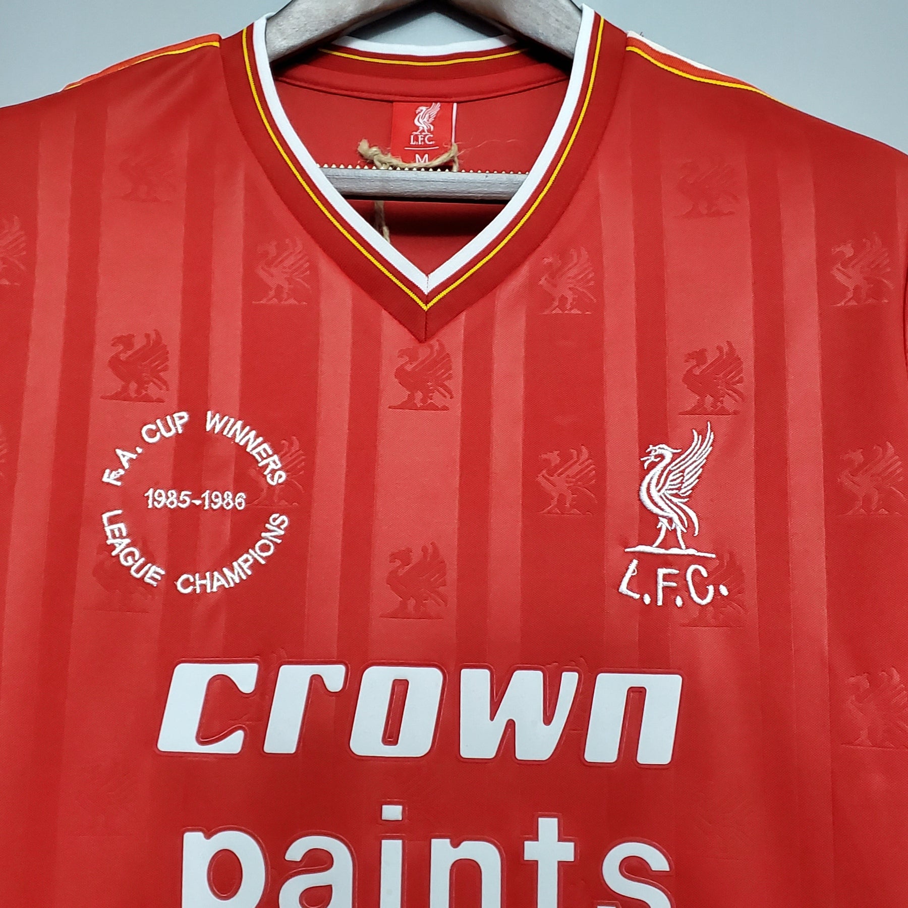 LIVERPOOL I 1985 HOMBRE (RETRO) - Vitrine Futebolística