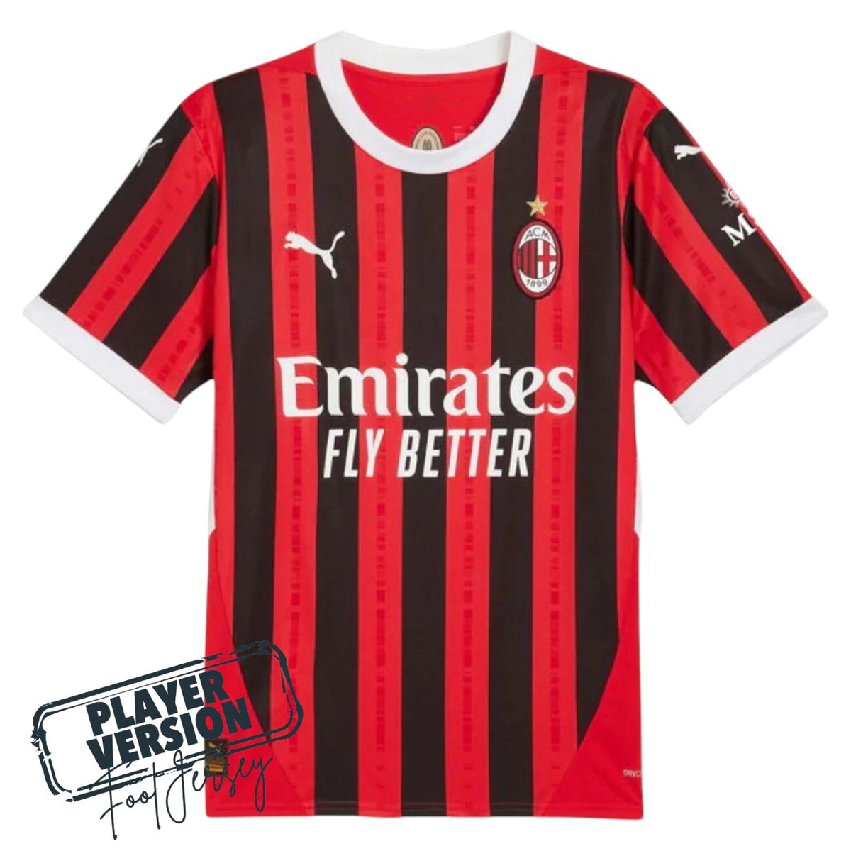 AC Milan Jugador Titular Camiseta 2024/2025