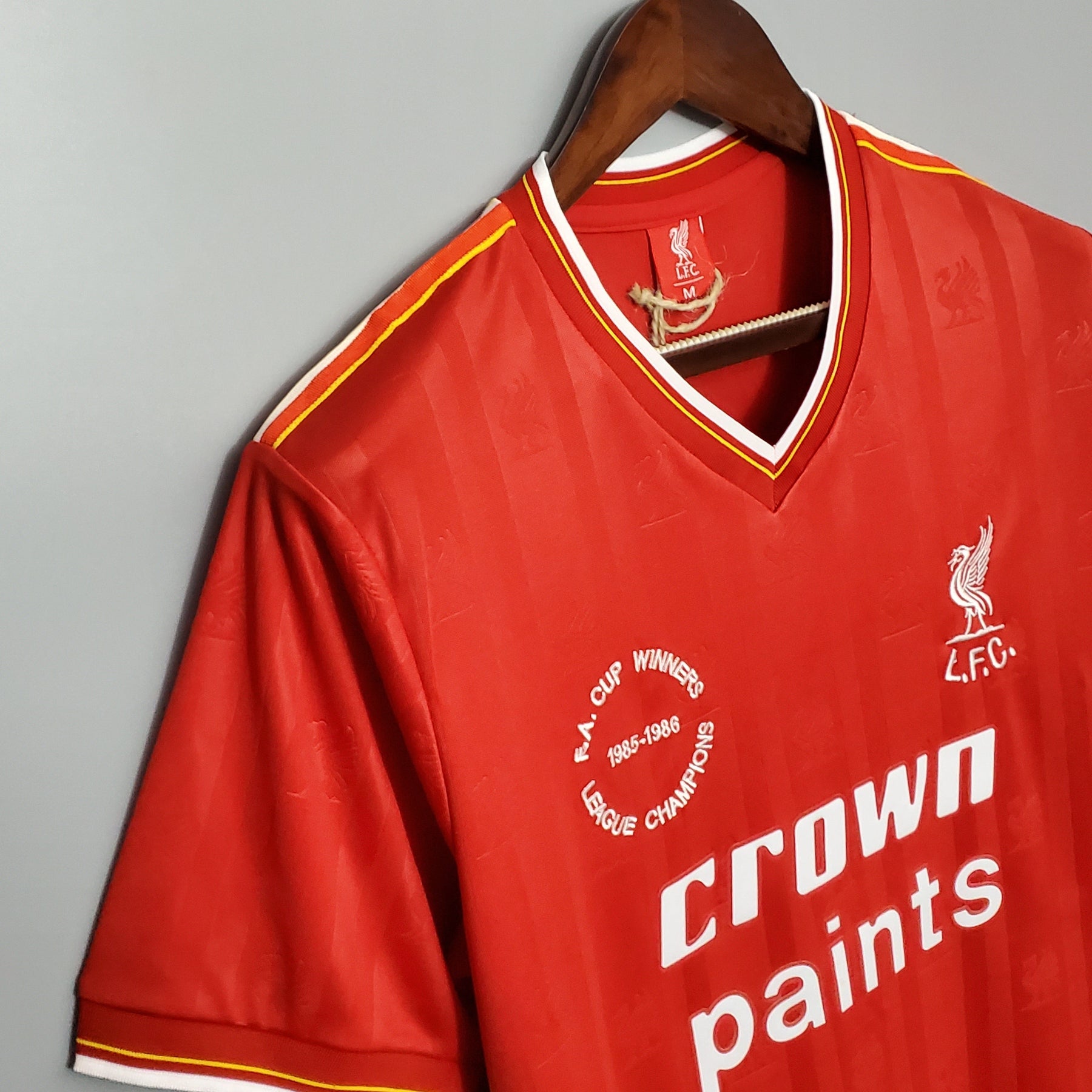 LIVERPOOL I 1985 HOMBRE (RETRO) - Vitrine Futebolística