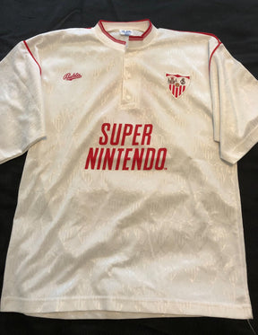 Camiseta Sevilla I 91/92 Hombre (Retro)