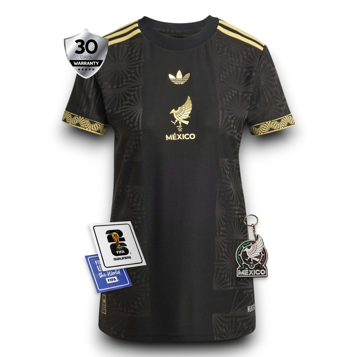 Camiseta Mexico Black 2025 Mujer