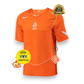 Netherlands 2004 Reissue Home Jersey - #ROBBEN #19