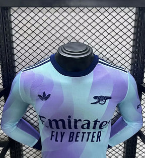 Arsenal Jugador Tercera Camiseta 2024/2025 Long Sleeve
