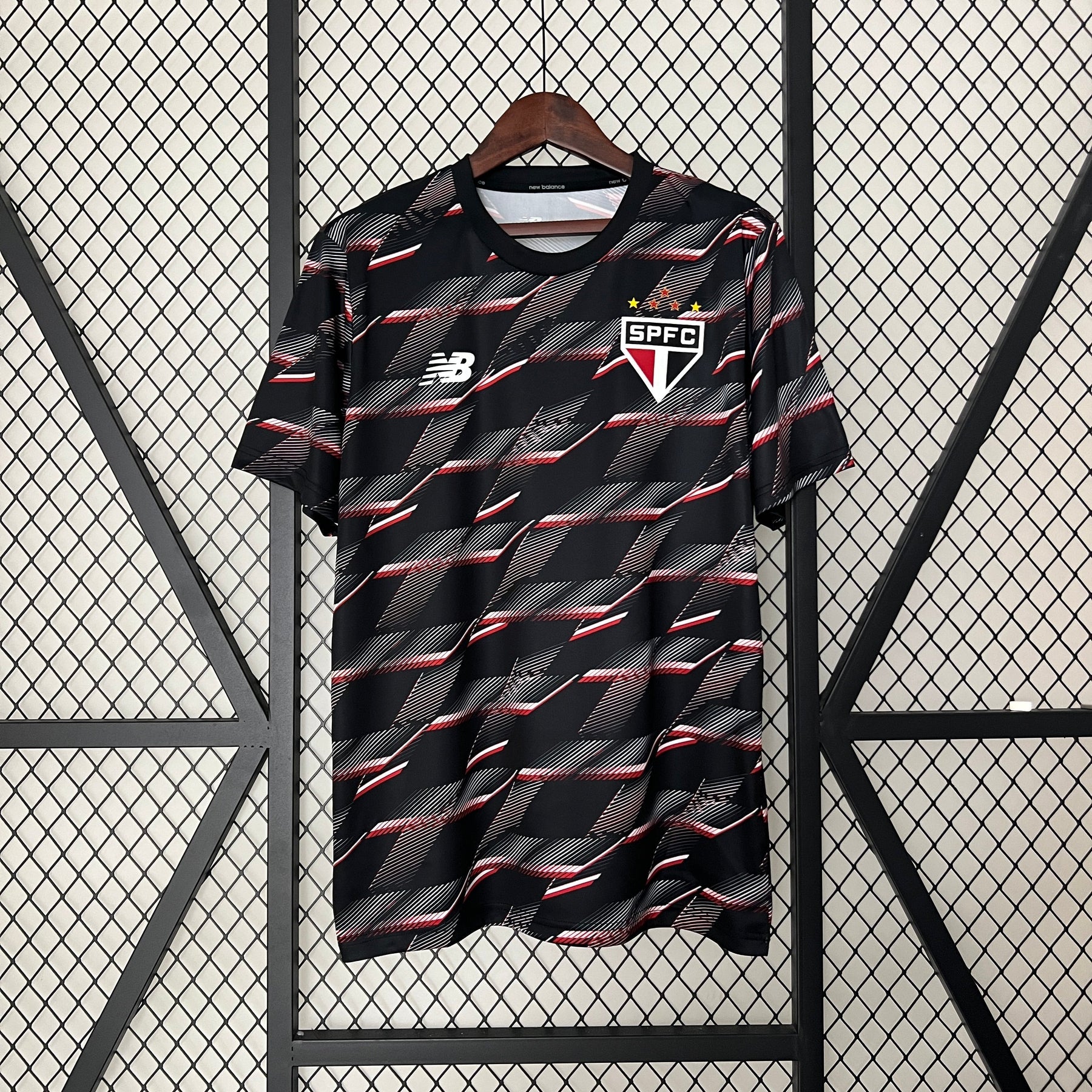 CAMISETA SÃO PAULO CALENTAMIENTO I 24/25 HOMBRE - Vitrine Futebolística