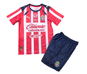 Chivas de Guadalajara l 25/26 Conjunto Infantil