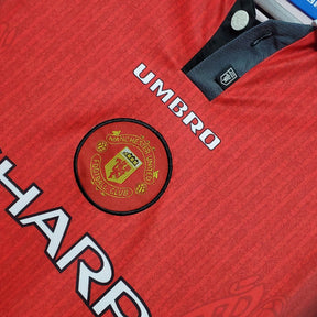 MANCHESTER UNITED I 1996 HOMBRE (RETRO) MANGA LARGA - Vitrine Futebolística