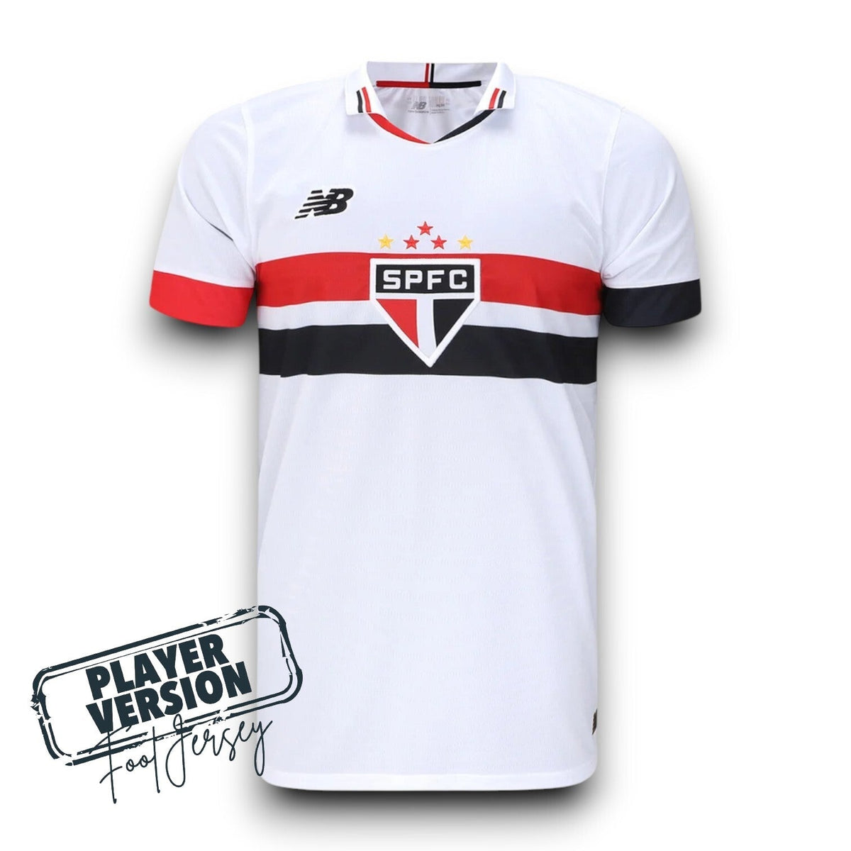 São Paulo Jugador Camiseta Titular 2024/2025
