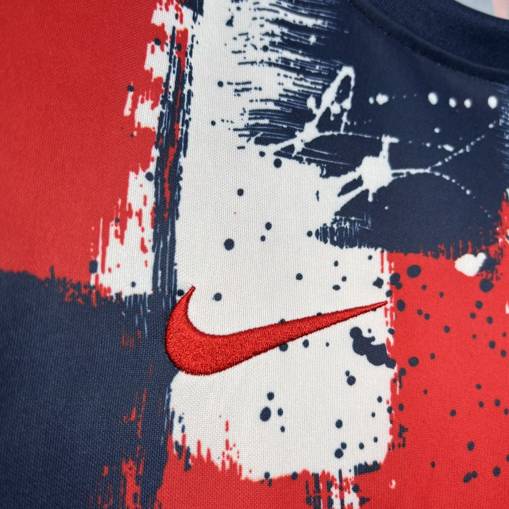 Camiseta Psg Pre-Partido 24/25 Hombre