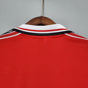 MANCHESTER UNITED I 98/99 HOMBRE (RETRO) MANGA LARGA - Vitrine Futebolística