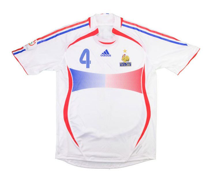 Camiseta Francia Il 2006 Hombre (Retro)