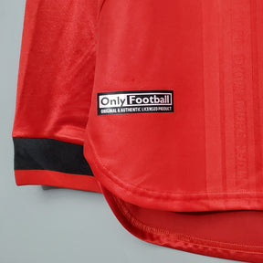 MANCHESTER UNITED I 99/00 HOMBRE (RETRO) MANGA LARGA - Vitrine Futebolística