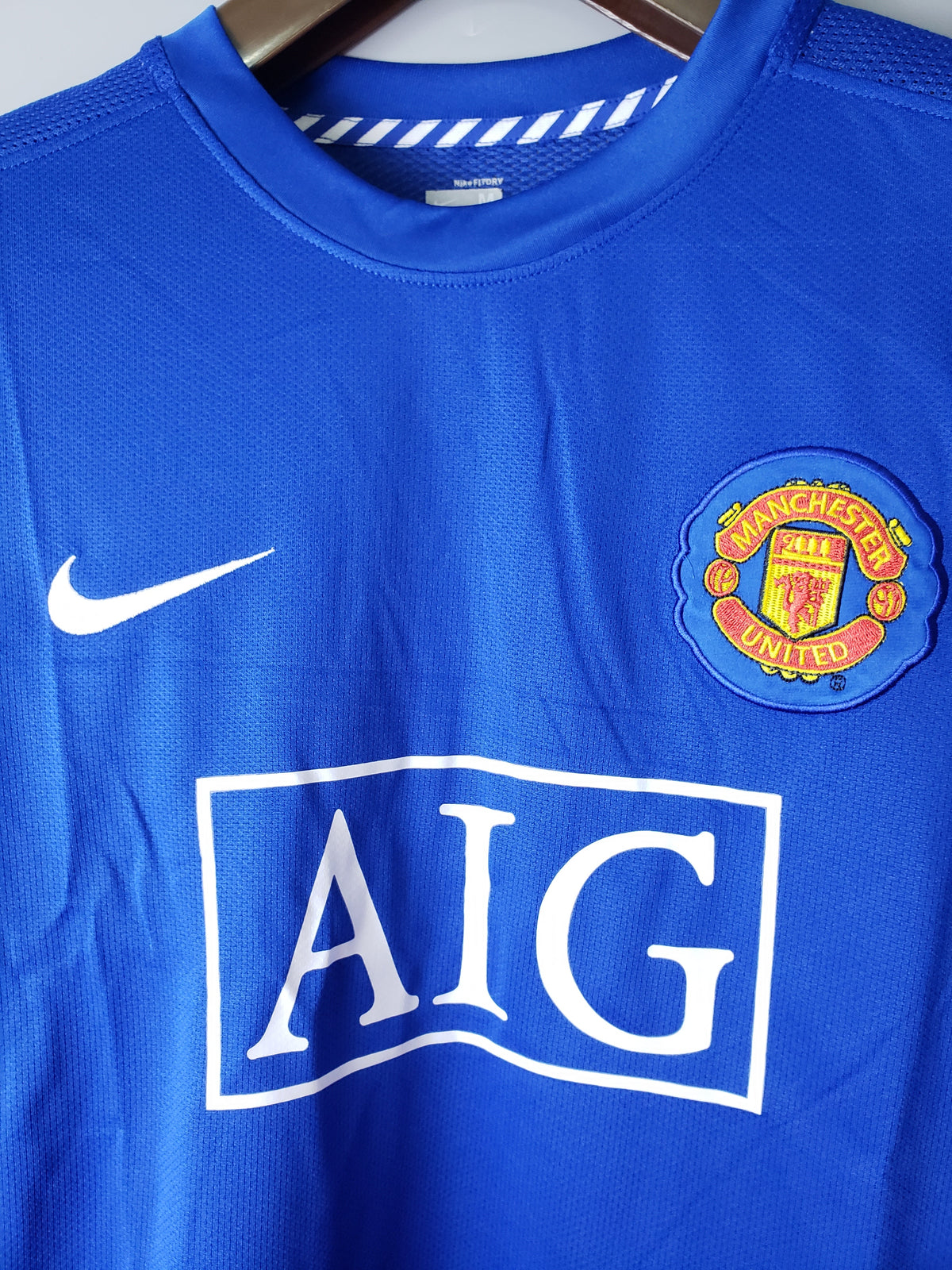 MANCHESTER UNITED I 07/08 HOMBRE (RETRO) MANGA LARGA - Vitrine Futebolística