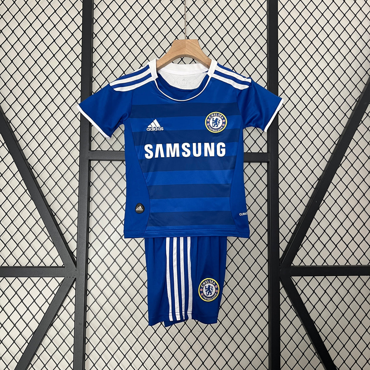 CAMISETA CHELSEA I CHAMPHIONS LEAGUE 2012 CONJUNTO INFANTIL (RETRO) - Vitrine Futebolística