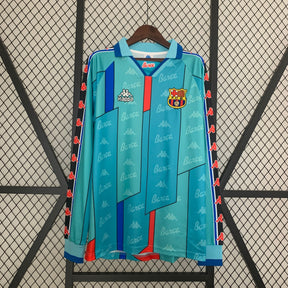 BARCELONA III 96/97 HOMBRE (RETRO) MANGA LARGA - Vitrine Futebolística