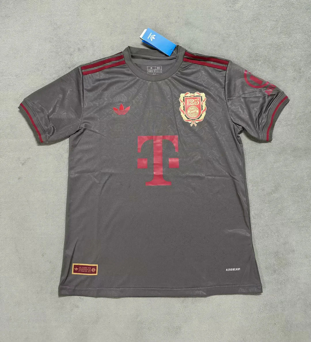 Bayern Munich Camiseta 125th Anniversary Gray