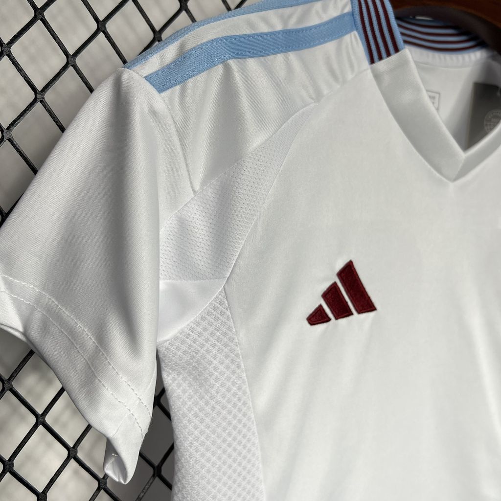 Kids Aston Villa Visitante Kit 2024/2025