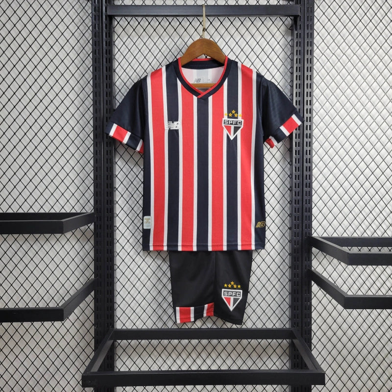 CAMISETA SÃO PAULO III 24/25 CONJUNTO INFANTIL - Vitrine Futebolística