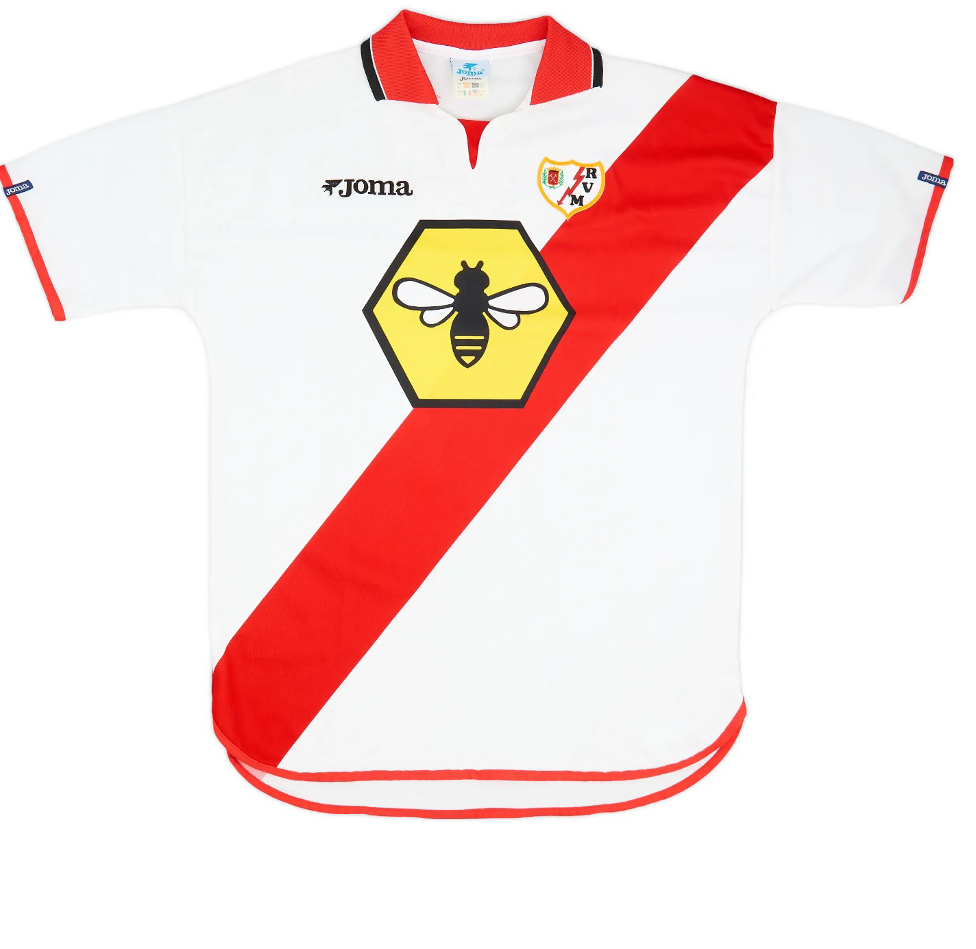 Camiseta Rayo Vallecano 01/02 Hombre (Retro)