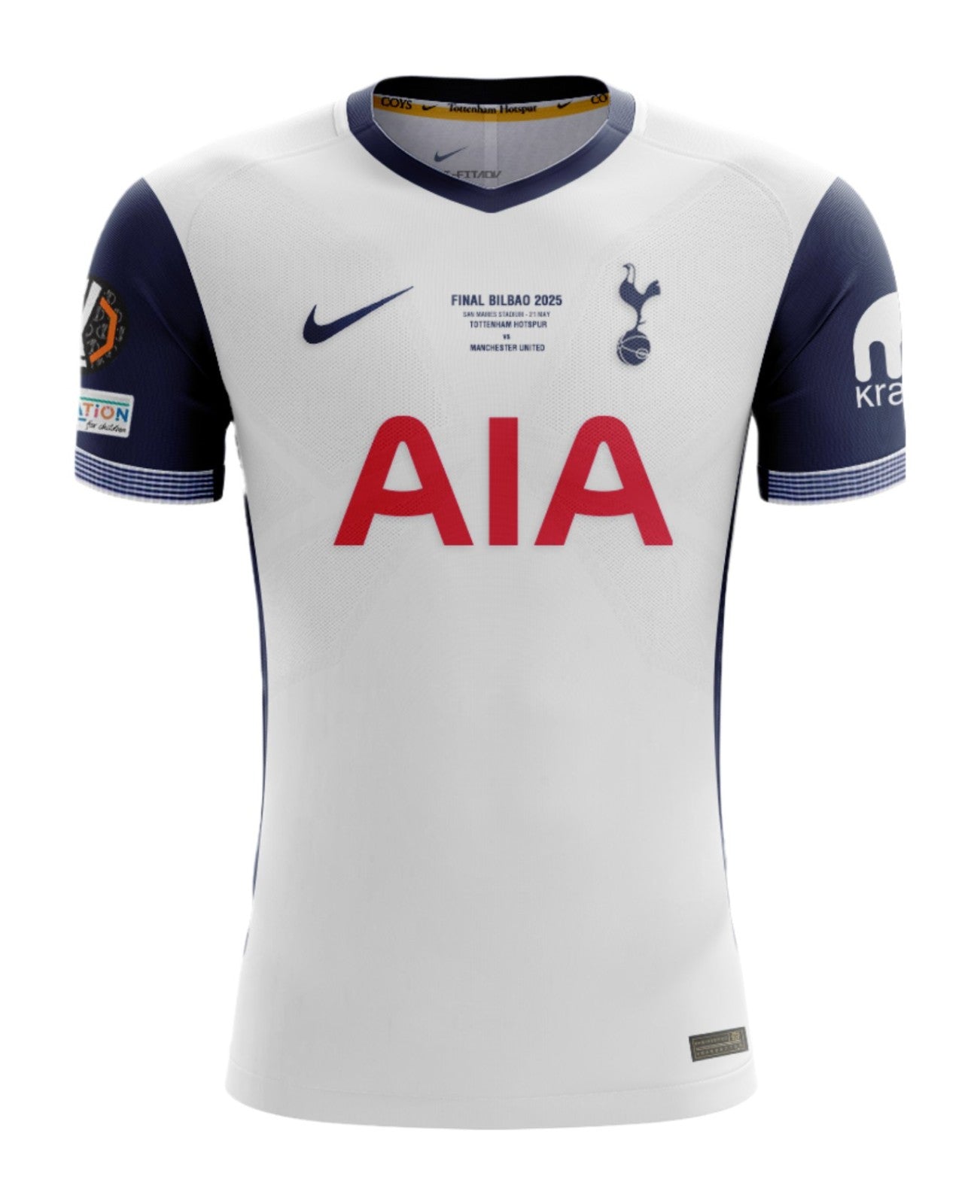 Tottenham 24/25 Europa League Champion - Versión Aficionado