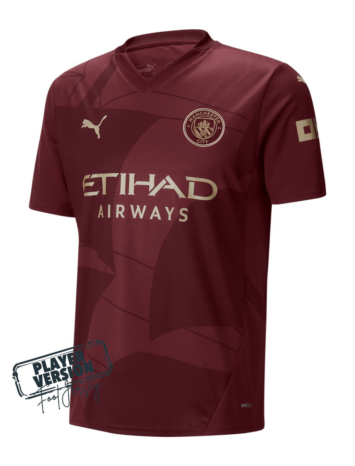 Manchester City Jugador Camiseta Tercera 2024/2025