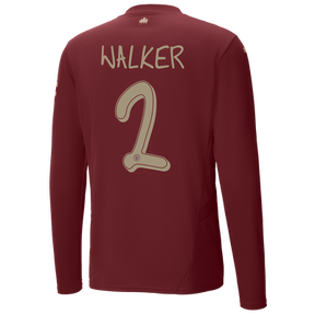 #2 Walker Manchester City Tercera Camiseta 2024/2025 Long Sleeve