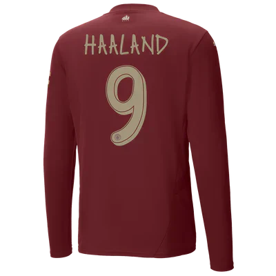 #9 Haaland Manchester City Tercera Camiseta 2024/2025 Long Sleeve