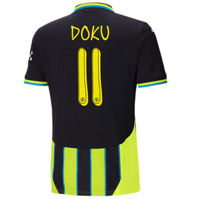 #11 Doku Manchester City Visitante Camiseta 2024/2025