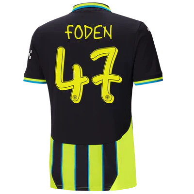 #47 Foden Manchester City Visitante Camiseta 2024/2025