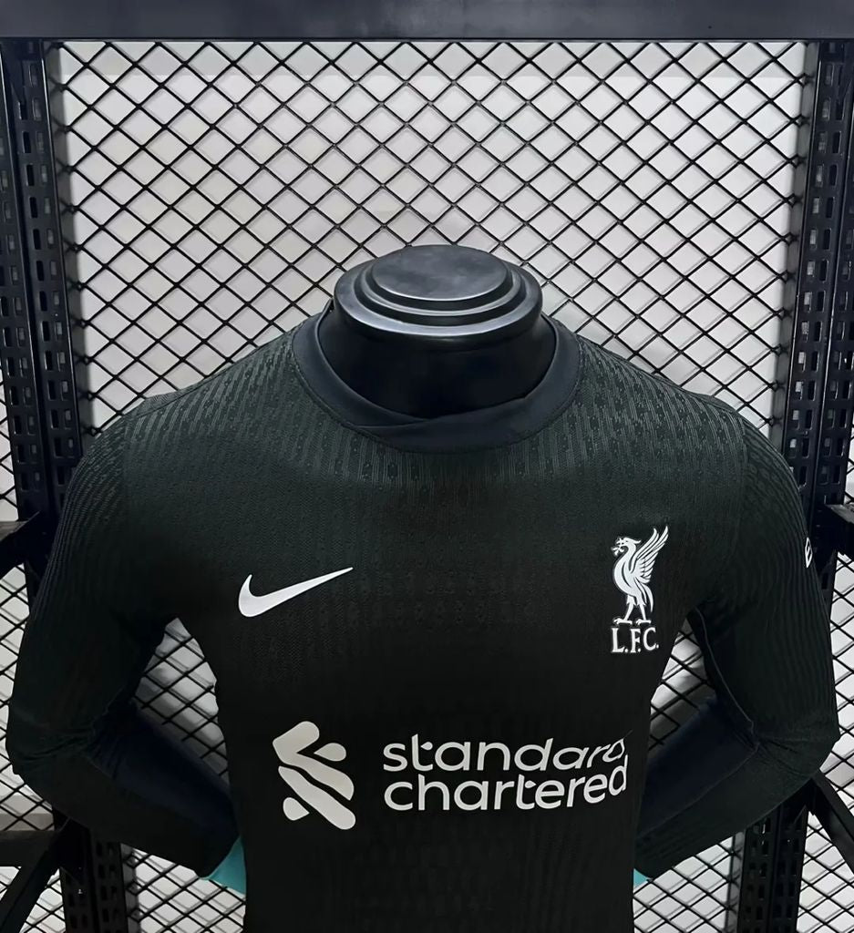 Liverpool Jugador Visitante Camiseta 2024/2025 Long Sleeve
