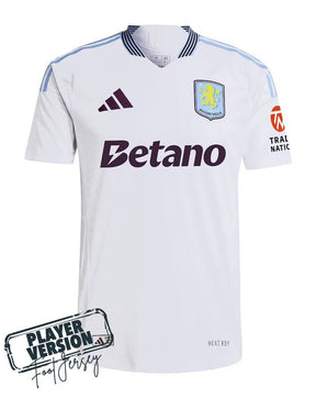 Aston Villa Jugador Camiseta Visitante 2024/2025