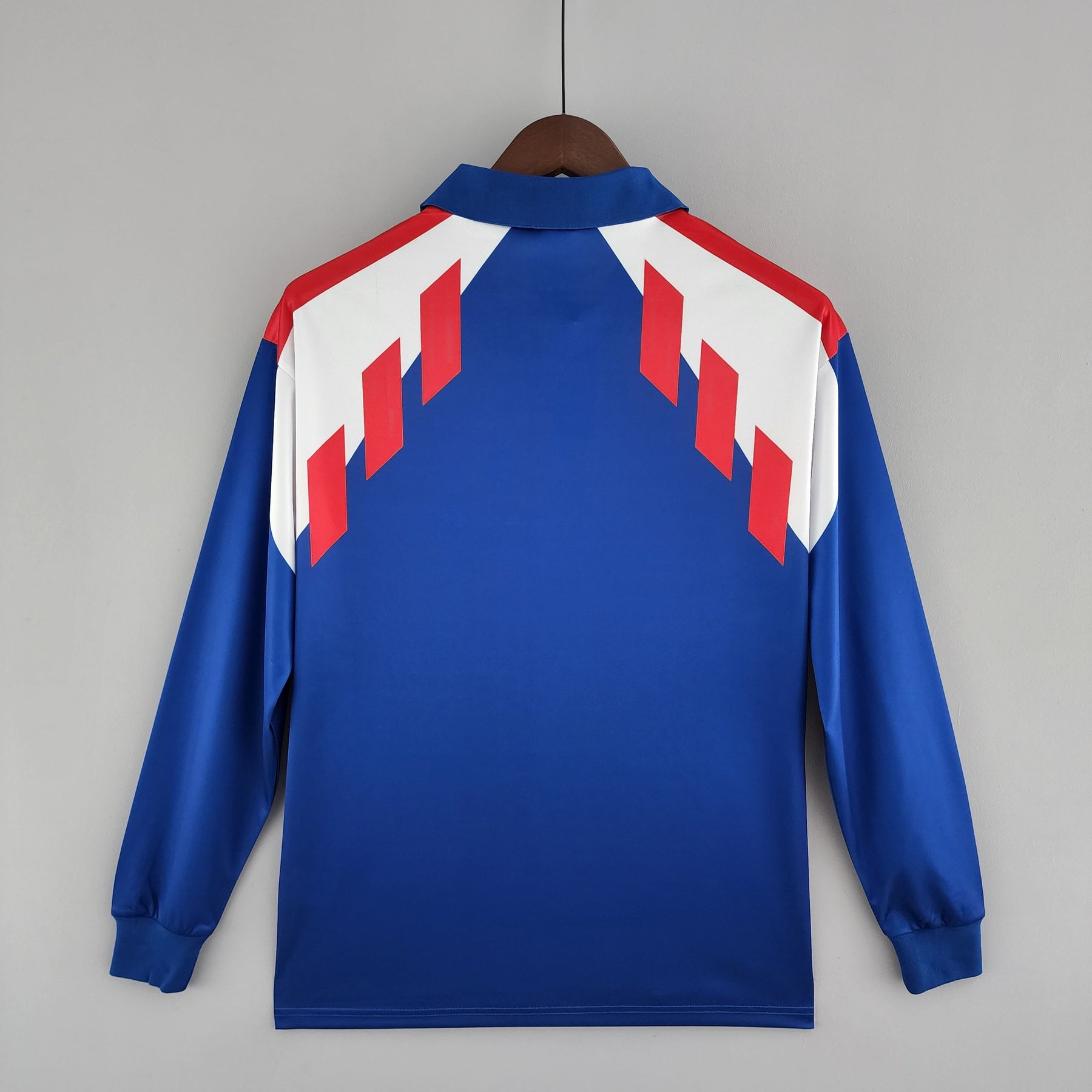 FRANCIA I 88/89 HOMBRE (RETRO) MANGA LARGA - Vitrine Futebolística