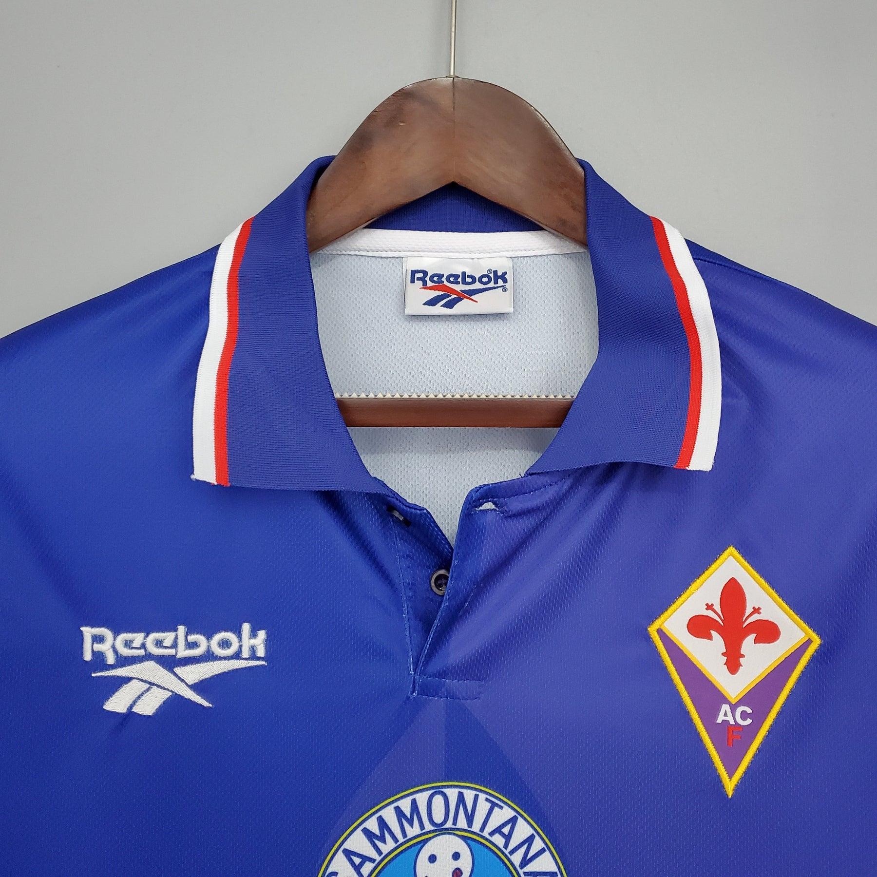 FIORENTINA I 95/96 HOMBRE (RETRO) - Vitrine Futebolística