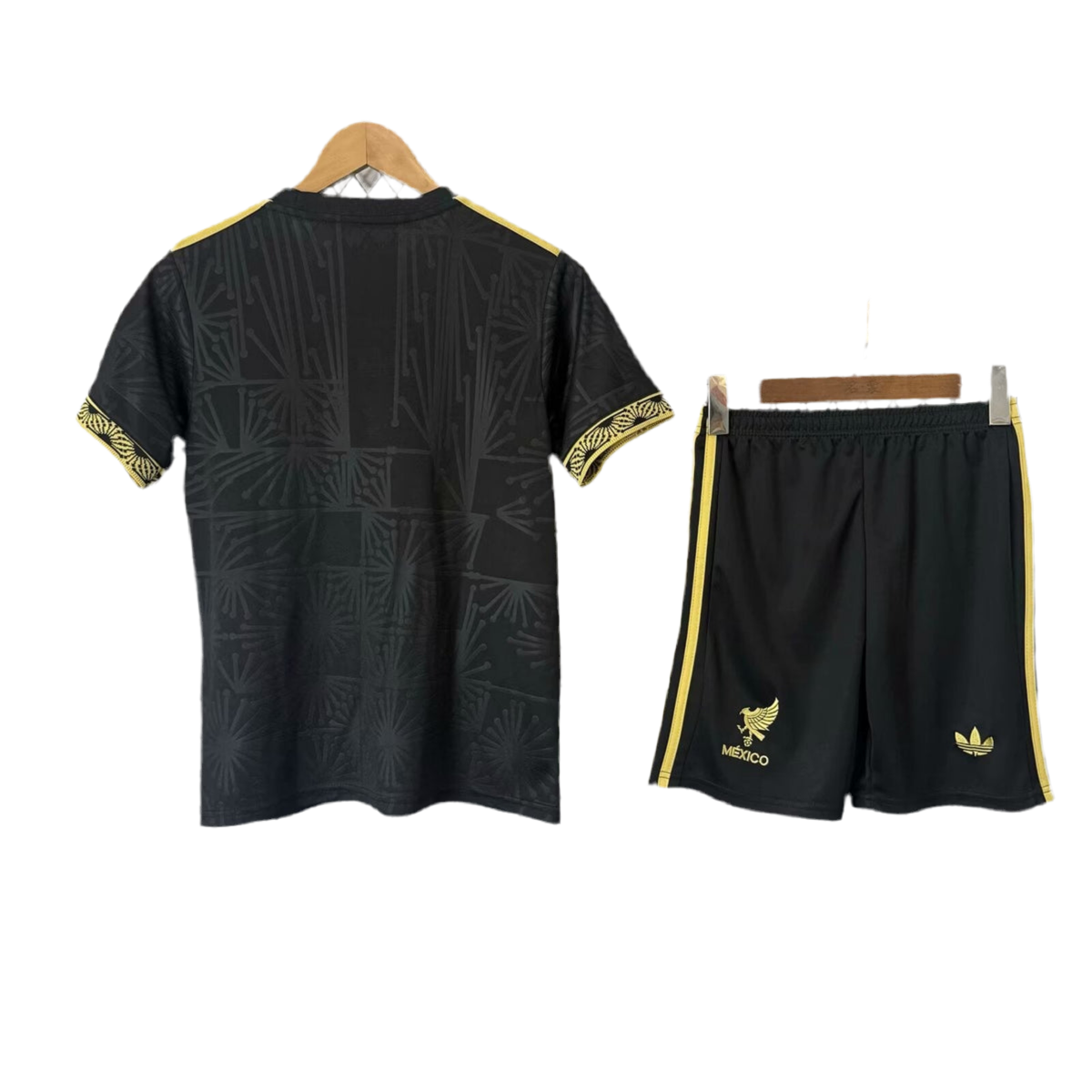 Camiseta Mexico Copa Oro 2025 Conjunto Infantil