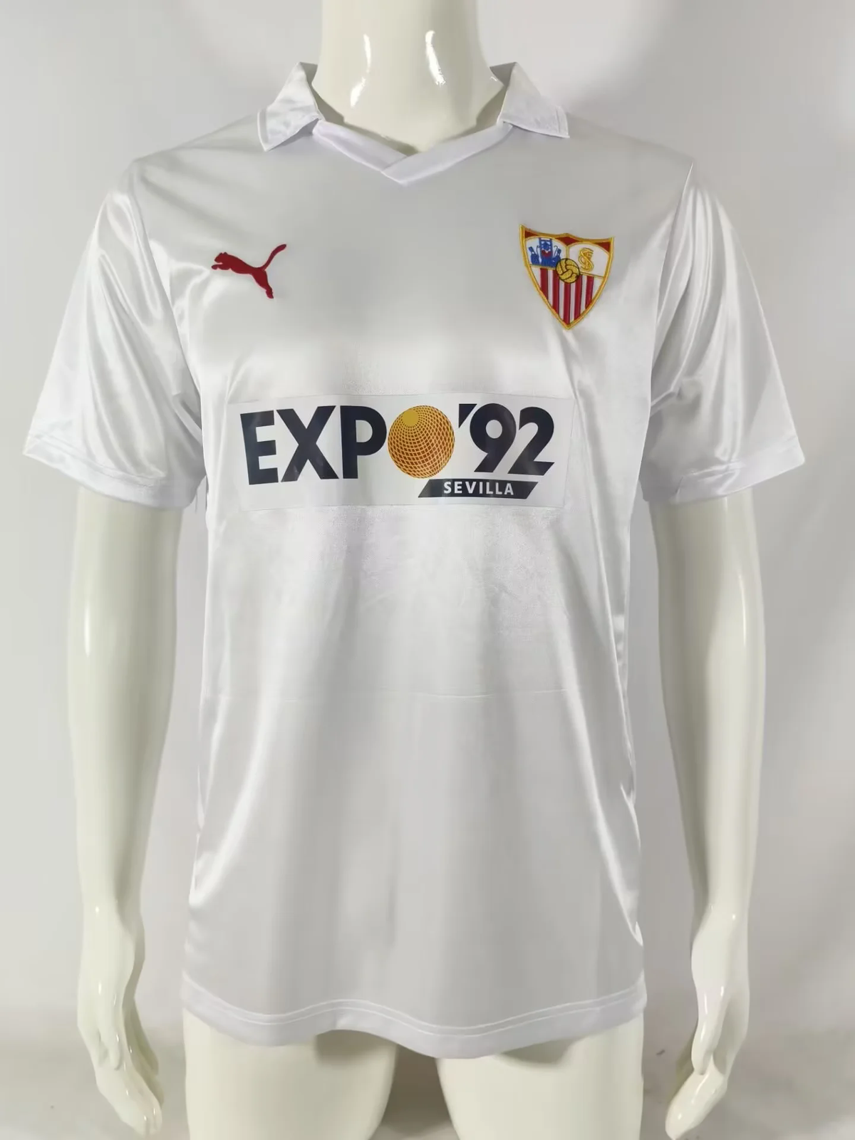 Camiseta Sevilla I 87/90 Hombre (Retro)