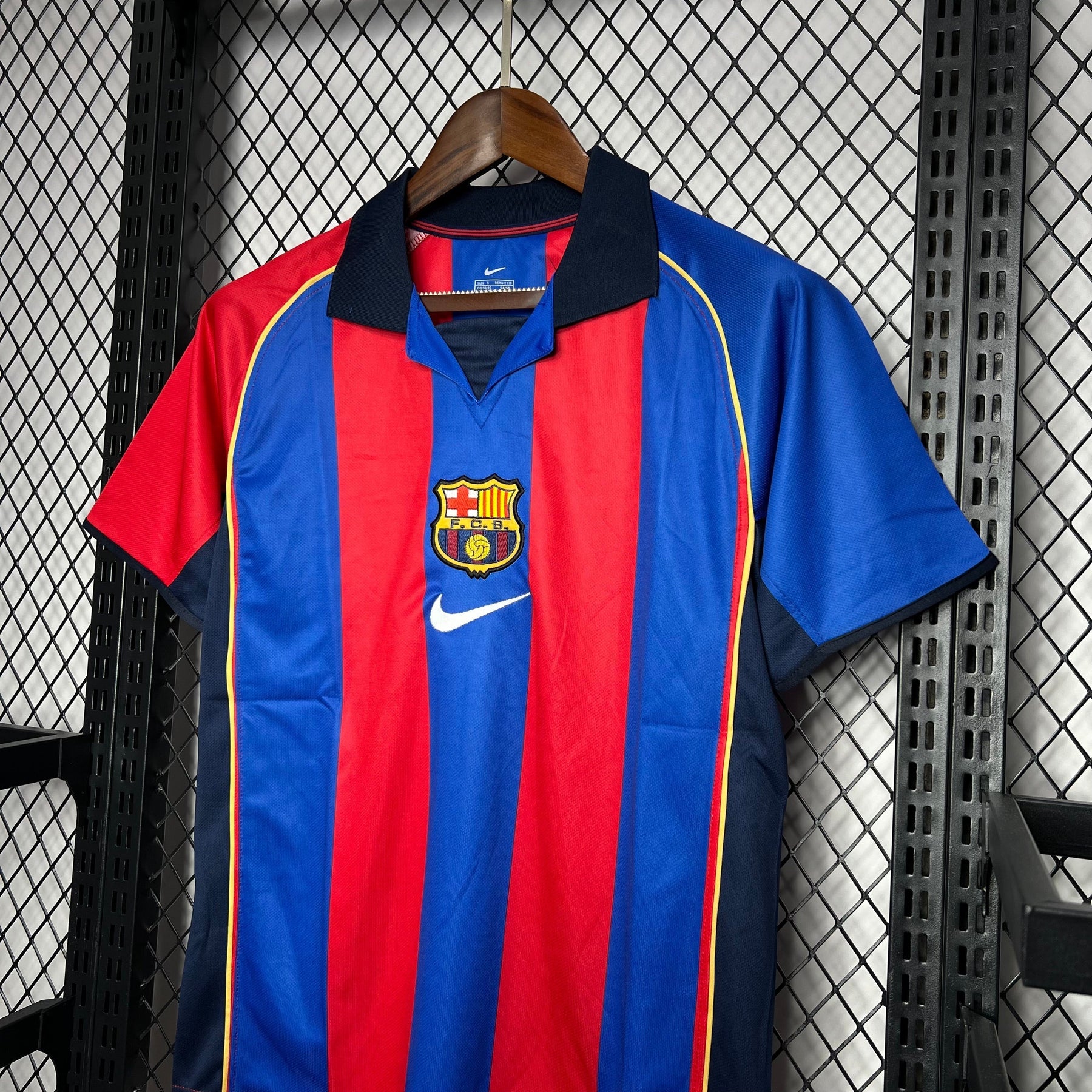 Camiseta Barcelona I 04/05 Hombre (Retro)