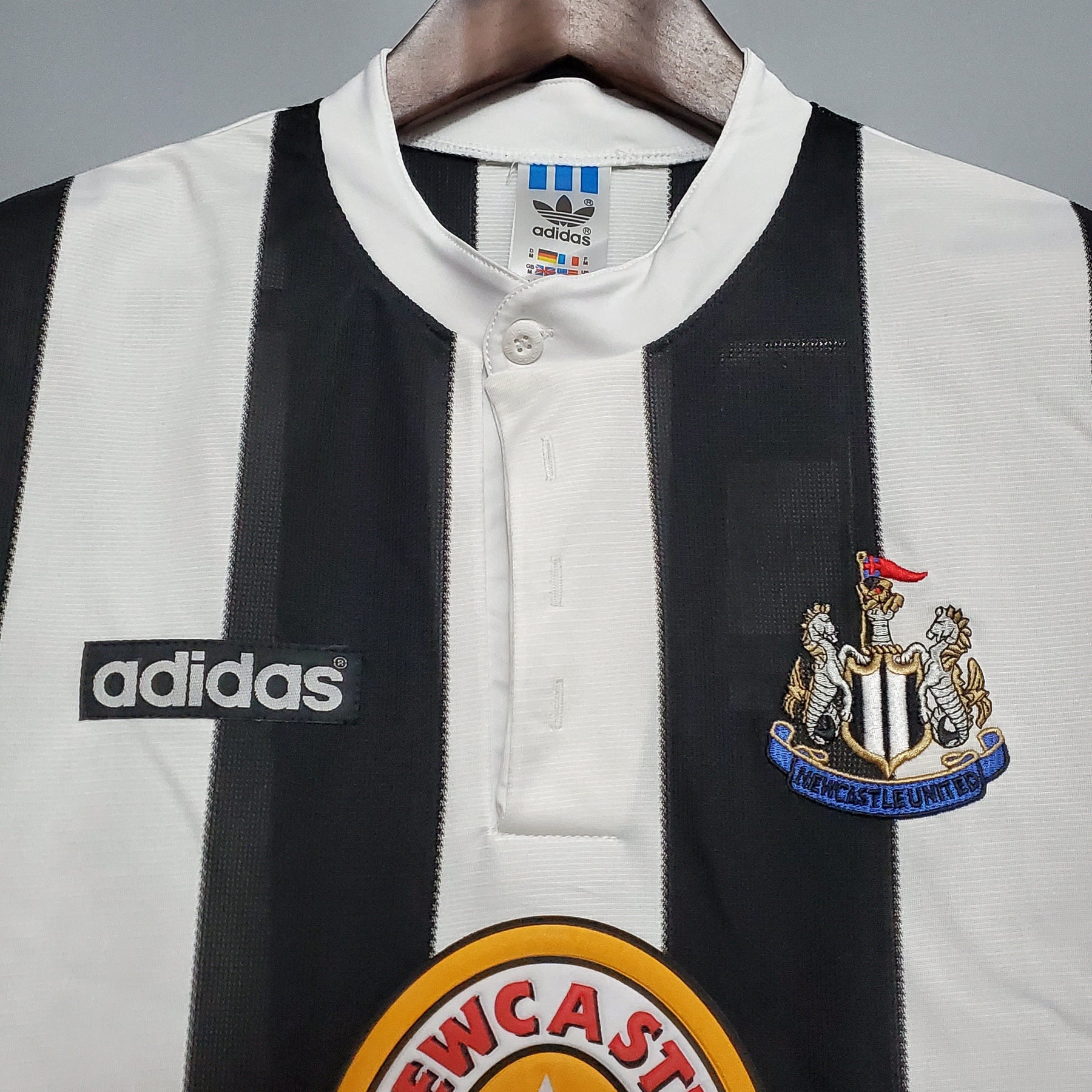 NEWCASTLE l 95/97 HOMBRE (RETRO) - Vitrine Futebolística
