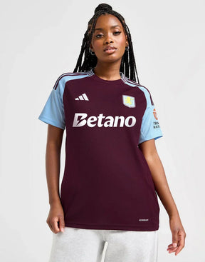 Aston Villa Titular Camiseta 2024/2025 - Mujer