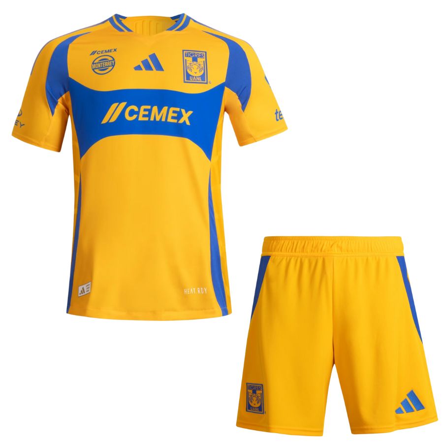 Niños KIT Tigres Local Fan Camiseta 2024/25