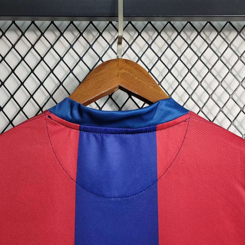 Camiseta Barcelona I 07/08 Hombre (Retro)