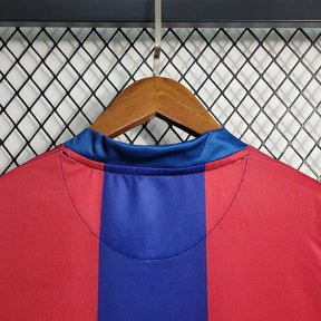 Camiseta Barcelona I 07/08 Hombre (Retro)