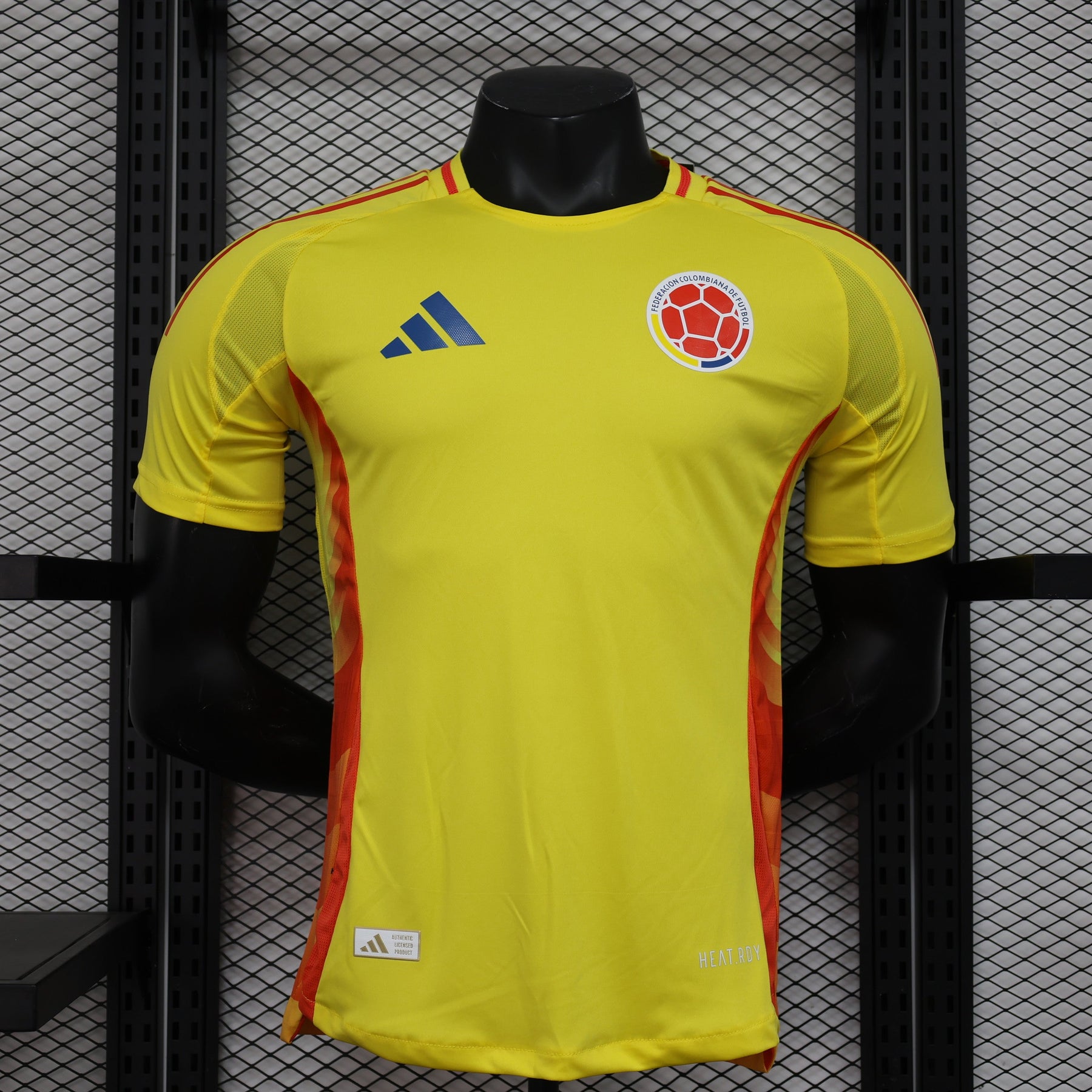 CAMISETA COLOMBIA I COPA AMÉRICA 2024 HOMBRE (VERSIÓN JUGADOR) - Vitrine Futebolística