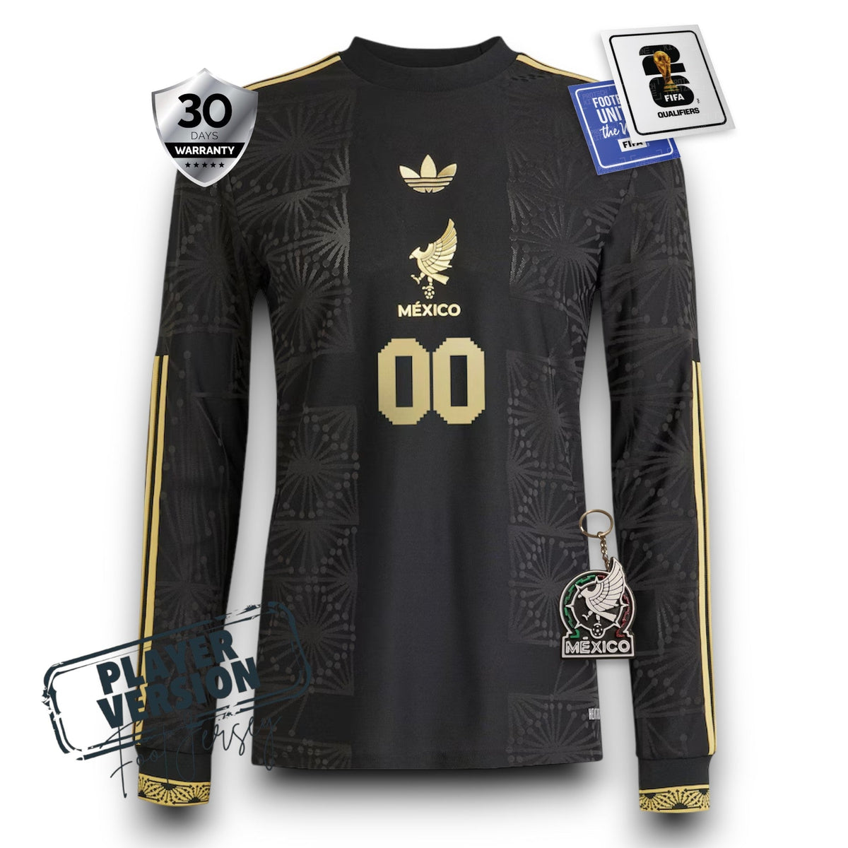 Mexico de Oro 2025 Camiseta Jugador - Long Sleeve