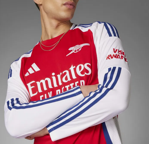 Arsenal Titular Camiseta 2024/2025 Long Sleeve