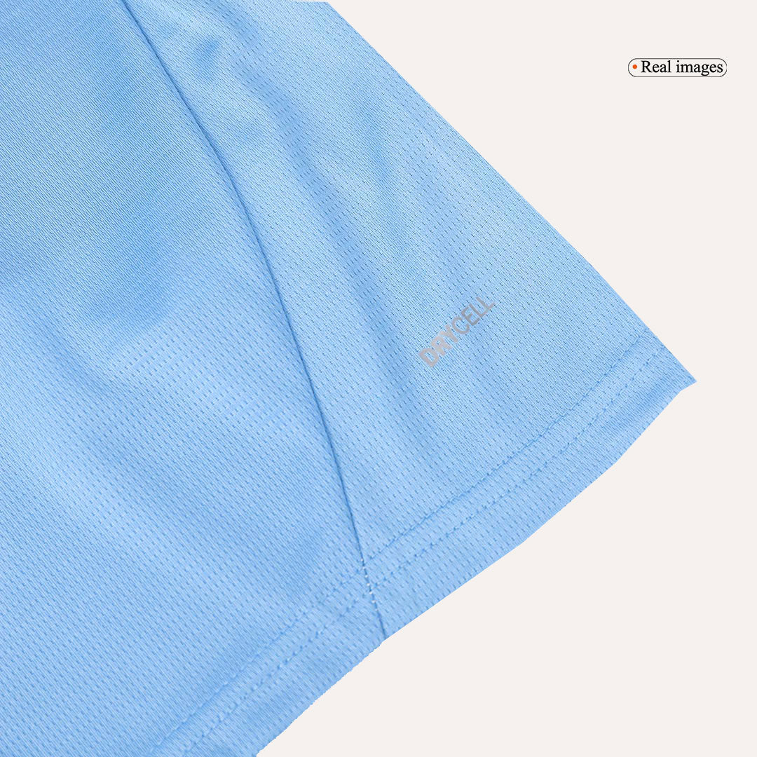 Kids Manchester City Titular Kit 2024/2025 - White Blue