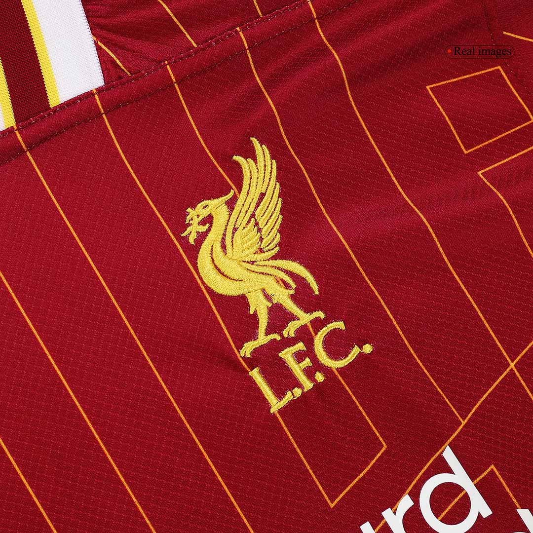 Liverpool Home Jersey 2024/2025 - CHAMPIONS 20 & Gold Trophy