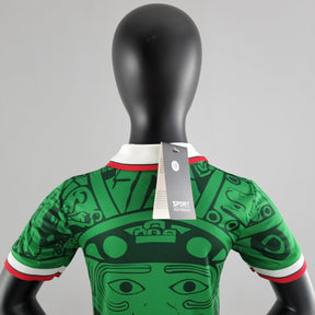 MEXICO I 1998 (RETRO) CONJUNTO INFANTIL - Vitrine Futebolística